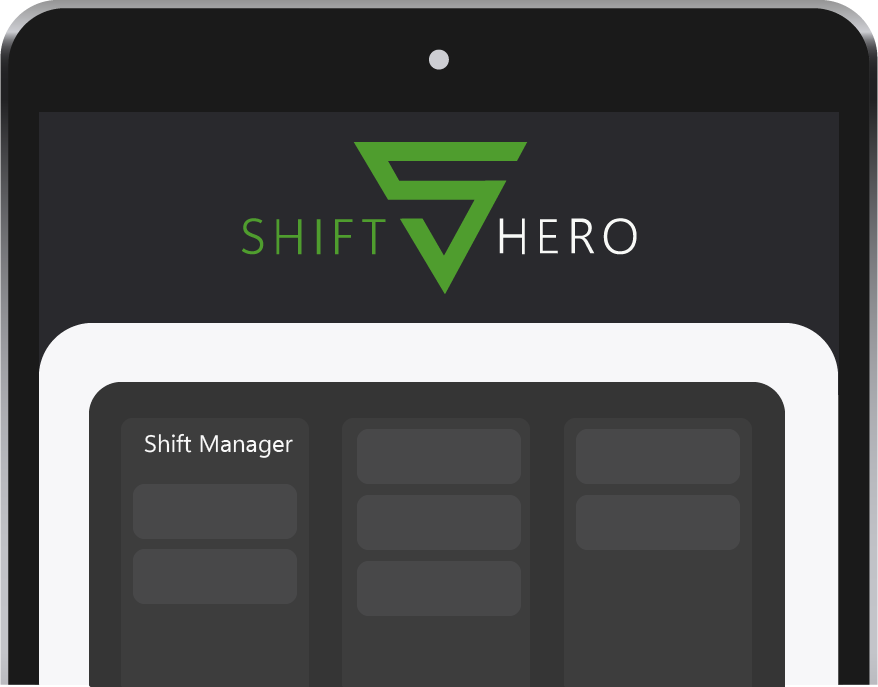 Shift Hero shift manager view of shift cover application